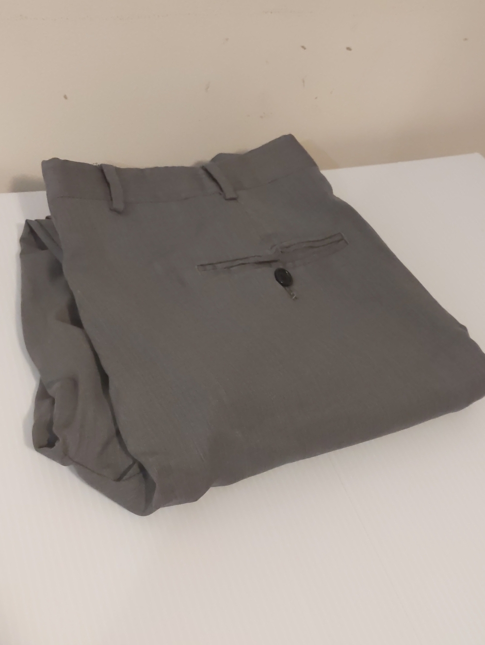 Brooks Brothers Dress Pants Mens 36x30 (36x32 Tag) Gray Regent Fit